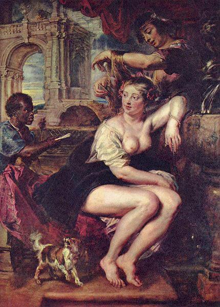 Peter Paul Rubens Bathseba am Brunnen china oil painting image